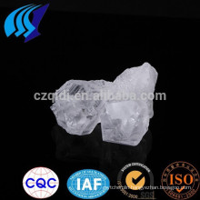 99% Natural aluminum potassium sulfate colorless cube crystals